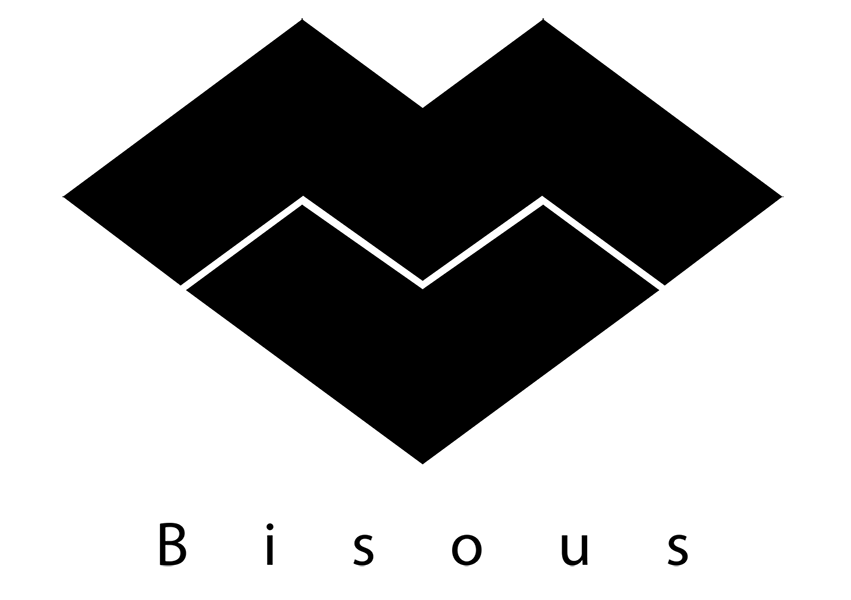 Bisous Logo noir